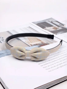 1 件韩式清新面料 JK 头带，学生 3D 蝴蝶结发带，女孩可爱发饰，发饰礼物，适合日常和学校使用