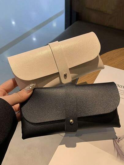 1 Peça Multi-Funcional Pu Óculos Estojo Óculos de Sol Conjunto Soft Pack Alta Qualidade Óculos Estojo Óculos Óculos