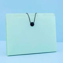1pc 5-Compartment Accordion File Folder For Students, Cute Transparent Classification Storage Pouch For A4 Multi-Layer Storage Bag,Back To School,School Supplies - Multicolor - View 11