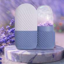 1pc Ice Face Roller, Ice Roller For Face & Eye Puffiness Relief, Facial Massager Contour And Enhance Skin Care & Glow, Ice Facial Roller Mold Cube Back To School - Multicolor - View 3