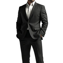 Men's Slim Fit Formal Suit – Sophisticated Design & Slim Fit - View 3