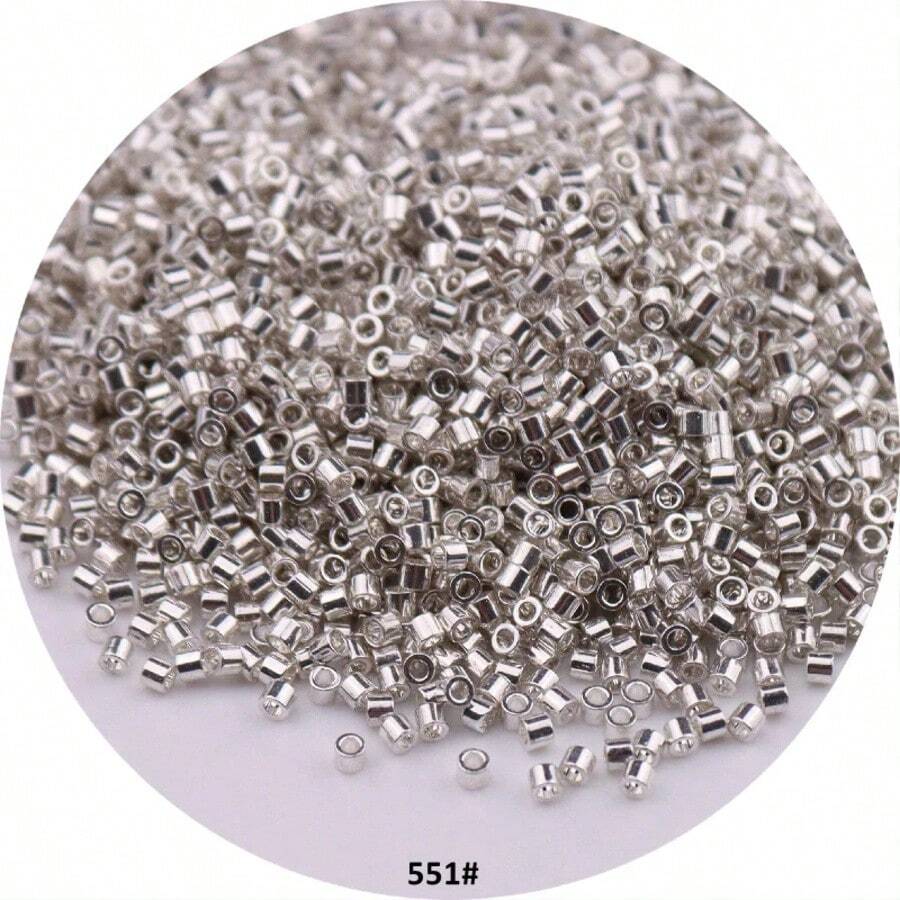 Silver 1.3x1.6mm 5g 1000pcs 11/0 Glass Beads 1.6mm Uniform Metallic Opaque Color Japanese Seed Beads For Needlework DIY Jewelry Making 32812 Https://Ae04.Alicdn.Com/Kf/S81eca596c0ff42a2ae8cda8fbb3212c7b.Jpg,Https://Ae04.Alicdn.Com/Kf/Sfbf7bf4dc3c645028728c6a573f2e083y.Jpg,Https://Ae04.Alicdn.Com/Kf/S586beb7dfd524317946f6a8476e59a37I.Jpg,Https://Ae04.Alicdn.Com/Kf/S5413915fcada41399a30e6a3aef241728.Jpg,Https://Ae04.Alicdn.Com/Kf/S141a763512494c3eb9450e2d15d535cfO.Jpg,Https://Ae04.Alicdn.Com/Kf/S017321e02b5b46619f0aef52fa1349c8p.Jpg