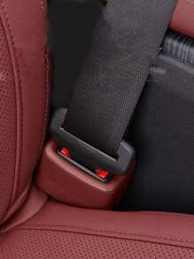 1/2pcs Scratch-Resistant Car Seat Belt Buckle Protector Covers, Vehicle Interior Accessories, Seatbelt Clip Guards