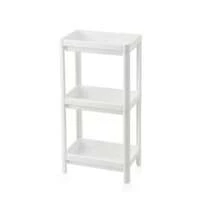 1 pieza Estantería de almacenamiento rectangular para la cocina, carrito rodante independiente, estantería organizadora para el baño, estantería de varios niveles para almacenar artículos de tocador y aperitivos