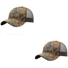 Camouflage Mesh Baseball Cap Outdoor Tactical Breathable Hat For Hiking Hunting