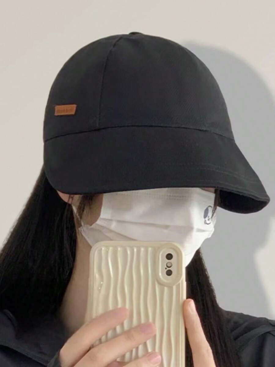 Bucket Hat For Women In Spring And Autumn 2025, New Celebrity Style, Summer Japanese Style, Small Face, Sun Protection, Fashionable Baseball Cap - View 1