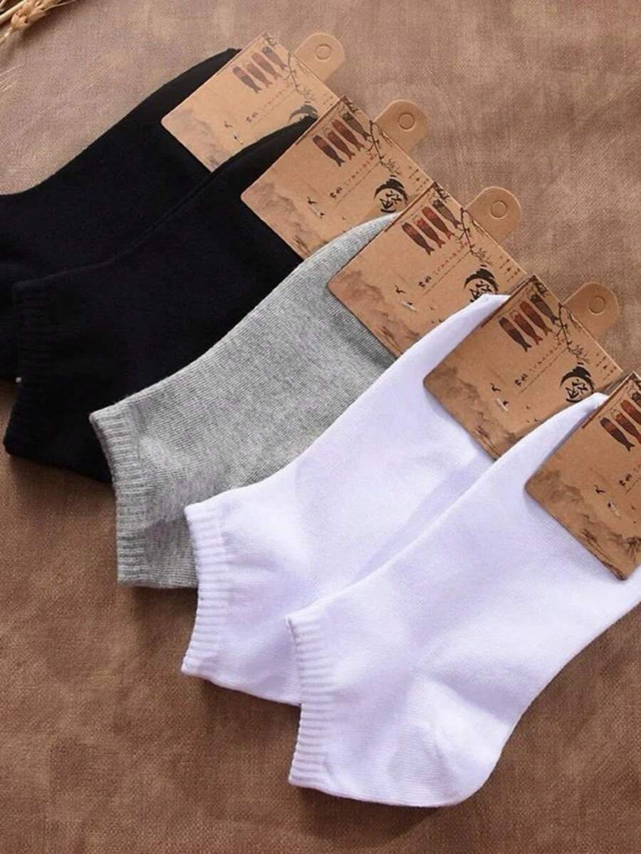 KIT 3 6 12 Men's Unisex Cotton And Polyester Socks 40-46 - Multicolor - View 1