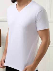 Men T-Shirts & Tanks - White - View 2