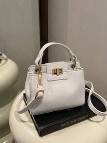 Bolsa de viagem da moda, leve, luxuosa, feminina, transversal, requintada, portátil, avançada e versátil para o trabalho