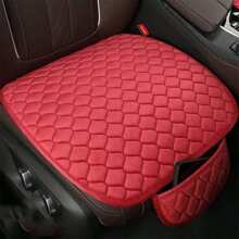 1 件/3 件汽车座椅坐垫，冬季保暖座垫，防滑透气坐垫套，适合通用汽车座椅 - Front 1pc - 查看 15