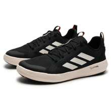 Adidas TERREX BOAT LACE CLIMACOOL戶外鞋緩震透氣男鞋越野登山鞋JI3499 - 黑色 - 查看 3