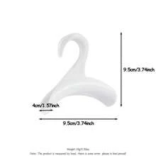 5pcs Arched Hanging Hooks For Bags, Ties, Scarves, Closet, Bathroom, Multi-Purpose Clothes Hanger, Simple Design For Spring & Summer