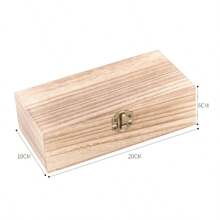 1pc/Custom Personalized Carved Wooden Souvenir Box - Wedding Memory Box, Rustic Souvenir Box, Perfect Photo & Emotional Souvenir, Graduation Season Souvenir Box, Custom Wooden Box, Send To Students, Colleagues, Lovers, Parents