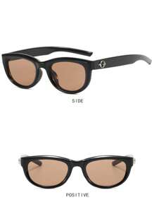 6PCS/4PCS/1PC Fashion PC Frame Glasses - Fashion Square Design, Suitable For Fashionable Men And Women, Suitable For Outdoors, Driving, Cycling, Party - Multicolor - View 3