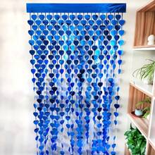 Tür Vorhang Deko Party Girlanden 100cm (39,37 Zoll)*200cm (78,74 Zoll) Liebe Regen Seide Party Deko Hintergrund Herz Regen Seide Party Zubehör für Hochzeit, Valentinstag Dekorationen, Heimparty Dekorationen, Muttertag Deko, Geschenk für Mutter, Sommer Geburtstag Geschenke, Schule Rückkehr Schulsachen, Raumdekoration