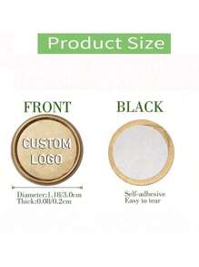 200 张圆形蜡封贴纸，定制自粘蜡封贴纸，用于婚礼请柬，婚礼首字母自粘蜡封，婚礼蜡封贴纸，蜡封贴纸，多功能，装饰性，可重复使用，现代，多彩，可爱，复古，卡通，卡哇伊，定制，个性化，独特，定制，工人，客户，学生，用于商务/工作/办公室，用于学校