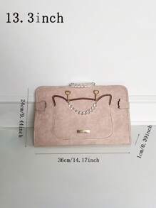 Cute Laptop Sleeve Case, 14 Inch Computer Carrying Bag, 15.6 Inch Laptop Protective Cover