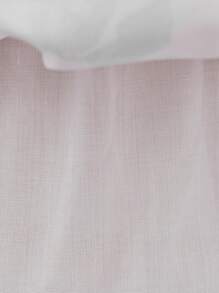 Baby Girls Bow Print Satin Cute Birthday Dress Suitable For Evening Party And Vacation, Fabric Pattern Random Cut, Headband Not Included - Multicolor - View 11