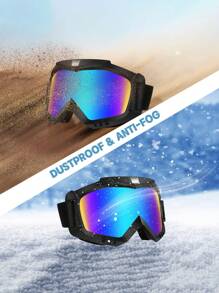 Gafas para moto de cross, gafas de motocicleta, 1/2 paquetes de gafas para ATV, gafas para conducir, gafas de esquí, gafas a prueba de viento, gafas de carreras - Multicolor - Ver 4