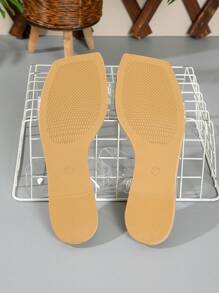 Women's Open Toe Summer Sandals, Increased Height Non-Slip Soft Bottom, Breathable Colorful Patterned Fabric Upper, Durable Sewing, Lightweight Comfortable Indoor/Outdoor Travel Fashion Slides