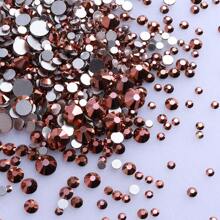 1440pcs Mixed SS3-SS20 Flat Back Glass Silver Base Rhinestones, DIY Nail Art Accessories - Multicolor - View 14