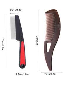 1 szt./2 szt. wielofunkcyjna szczotka do masażu i usuwania łupieżu, grzebień ze stali nierdzewnej o drobnych zębach, plastikowy grzebień detoksykujący, grzebień guzikowy, grzebień na wszy, do pielęgnacji skóry głowy, peeling, ulga w łupieżu i swędzeniu, uchwyt do masażu, zdrowa skóra głowy, narzędzie do pielęgnacji włosów, szczotka do masażu i usuwania łupieżu z tworzywa ABS (żywica ABS) w jednolitym kolorze, na każdą porę roku, zestaw do stylizacji włosów, zestaw narzędzi do włosów, przybory szkolne, akcesoria do włosów, narzędzia do stylizacji włosów