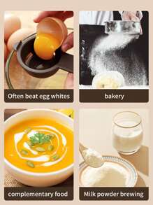 Electric Milk Frother Handheld, Convenient Milk Foamer/Mixer For Home Baking, Coffee, Battery Operated Small Milk Foam Maker - Twill - View 5