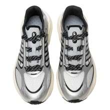 Adidas CLIMACOOL VENTO 4.0 Running Shoes, Cushioning & Breathable, Men & Women Fitness Training Sneakers JQ4941 - Metallic Silver/Black/Jade White - View 4