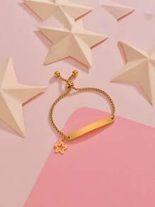 Juego de 1 pieza / Etiqueta de identificación personalizable / Pulsera de identificación / Regalo para bebé / Regalo personalizado, con un sello chapado en oro de 18 quilates exquisito, adecuado para niños, niños y niñas. Personalizable con el nombre de su bebé, convirtiéndolo en un regalo perfecto para recién nacidos o un regalo especial para el primer cumpleaños de su bebé. También adecuado como un regalo secreto del Día de San Valentín para parejas, regalo del Día de la Madre, joyería, regalo personalizado, regalo del Día de la Madre o regalo de graduación. - adulto dorado - Ver 6