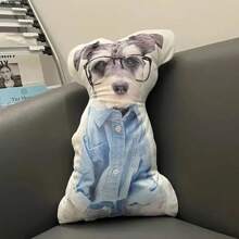 1 Customized Pillow - Personalized Photo Pillow With Double Sided Design, Knitted Polyester Fabric, Unique Gifts And Souvenirs, Comfortable To Drive, Fashionable And Comfortable, Unique, Perfect Birthday Gift, Customized Pillow For You,Machine Washable, Digital Printing