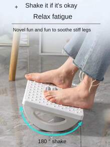 Büro Fußablage, Fußhocker, Fußhocker unter dem Tisch, Fußablage um Beine nicht zu kreuzen, Fußablage zum Abstellen des Fußhockers, Massagehhocker Sommer Aufbewahrungsorganizer Geschenk