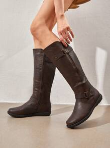 Women's Trace Faux Fur-Lined Knee High Winter Boot - Brown - View 5