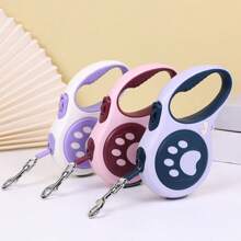1pc High Quality Retractable Adjustable Dog Leash, 5M Traction Rope For Pets Under 25kg With Automatic Stop And Anti-Wrap Design, Suitable For Walking Dogs