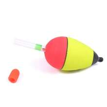 3 件装 3/5/8/10/15/20/25/30/40/50/60/70/80/100g 浮力 EVA 钓鱼浮标 轻棒泡沫塑料浮子海矶钓醒目浮标