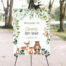 1PC 66inch Foldable Easel Stand, Baby Shower Sign Easel Stand - Portable Display Stand - Holds 5lbs" For Baby Shower Party Banner And Poster Display Adjustable Metal Tripod Ground And Tabletop Easel Stand, Large Floor Adjustable Metal Painting Easel Tripod Black Base Easter Gift,Wedding Basics Easel Stand Instant Floor Poster Lightweight Collapsible Birthday Wedding Outdoor Decoration