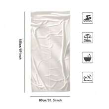 1 pieza Toalla de baño de secado rápido de la serie de aves de loro estética, animales modernos simple, toalla de playa absorbente para decoración y artículos esenciales de playa