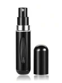 2 pièces Bouteille de parfum rose vif de 5 ml, bouteille de rangement de parfum, bouteille de vaporisateur rechargeable, bouteille de décantation de parfum, petite bouteille réutilisable