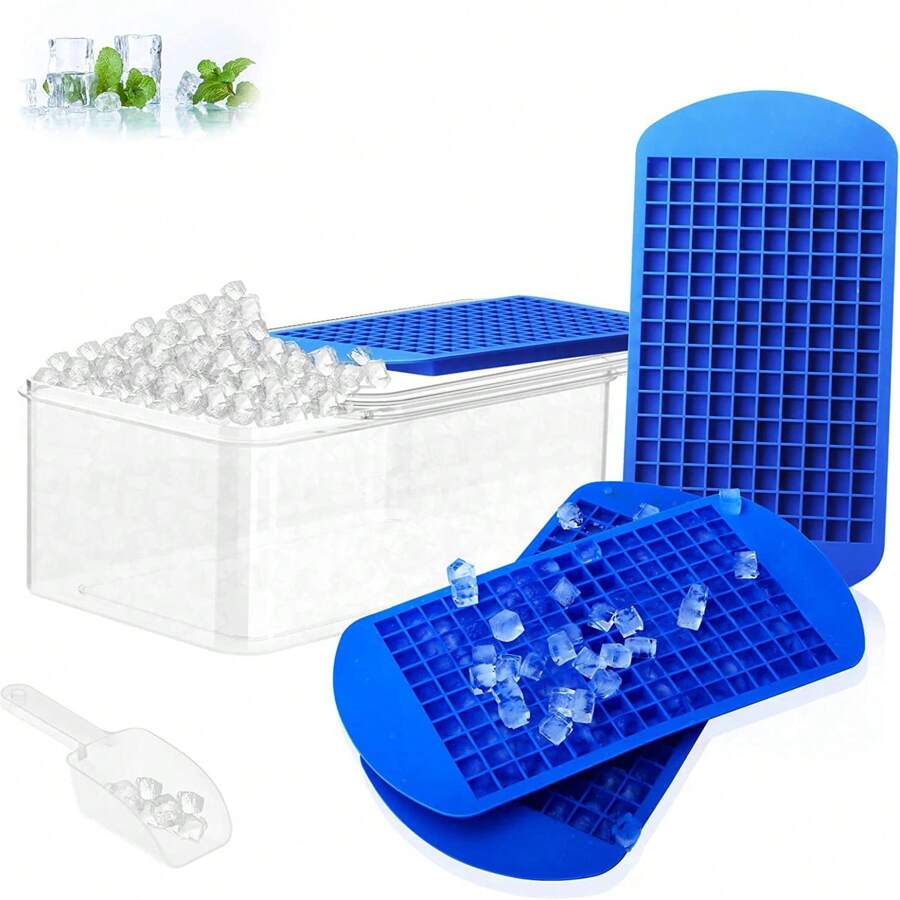 1 khuôn silicon hình vuông 1cm, 160 ô, khuôn silicon mini, siêu nhỏ, khuôn vuông tự làm - Nhiều màu - Xem 1
