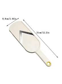 1pc Vegetable Salad Slicer Shredder, Multi-Function Cabbage, Lettuce, Radish, Cucumber, Carrot Grater - Black 1PC - View 3