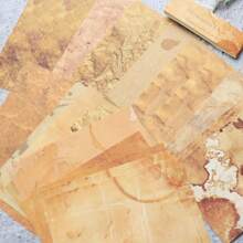 30张海浪剪贴簿纸剪贴簿材料垃圾日记用品美学艺术工艺品子弹日记背景纸、学校用品、返校