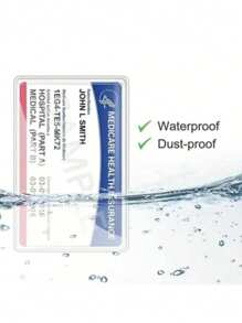 5/10/15/20pcs New Clear PVC Protector Sleeves Waterproof Card Medical Card Card Protector Card Cover Card Sticker Card Cover Card Cover Card Holder Card Holder Wallet Business Card Holder Credit Card Holder Id Card Holder Card Holder Women For Women For Men - Multicolor - View 6