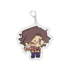 Llavero de juego de terror Chidas, llavero de Mouthwash Jimmy Curly Anya Sallyface, accesorio de bolso, joyería para fanáticos de los videojuegos, accesorios para automóvil, accesorio de bolso, llavero con letra escolar, gótico lindo, accesorios Y2k de Halloween, ideas de regalo del Día del Maestro, Navidad, accesorios de bolso, cordones con portaidentificaciones, accesorios de automóvil, encantos de bolso