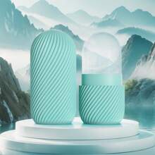 1pc Ice Face Roller, Ice Roller For Face & Eye Puffiness Relief, Facial Massager Contour And Enhance Skin Care & Glow, Ice Facial Roller Mold Cube Back To School - Multicolor - View 15