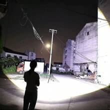 Ultra Powerful LED Flashlight USB Rechargeable Super Strong High Power Flashlight Torch Waterproof Zoomable Lantern Long Shot Hand Lamp - Black - View 10