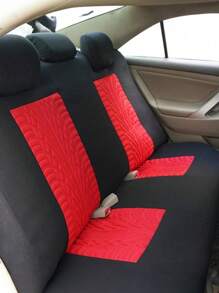 9pcs 4pcs Universal Fit Butterfly Pattern Embroidery Car Seat Covers - Polyester Fabric, All-Season, Airbag Compatible, Hand Washable - For SUV, Sedan, Van (4pcs Include 2-Seat & 9pcs Include 5-Seat Options)