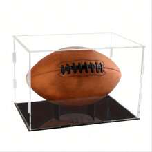 Basketball, Football, Rugby, Tennis And Other Collection Boxes - Transparent Acrylic Display Cabinet, Dustproof, Easy To Assemble, Providing Protective Display For All Collections