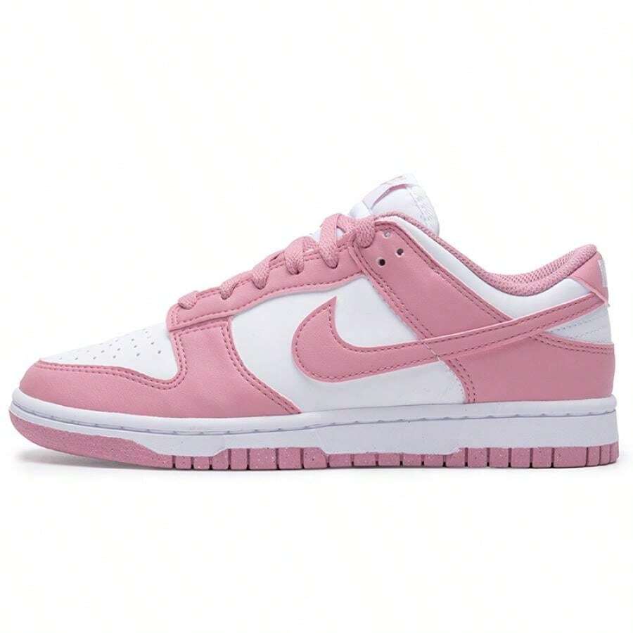 Nike DUNK LOW NEXT NATURE 休闲运动鞋，减震透气，女士日常鞋，DD1873-112 - 白/元素粉 - 查看 1