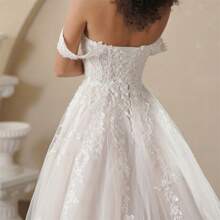 BEPEITHY Off The Shoulder Champagne Inside Ivory Tulle Outside Beach Wedding Dresses 2025 Sleeveless Court Train Bride Boho Bridal Gown