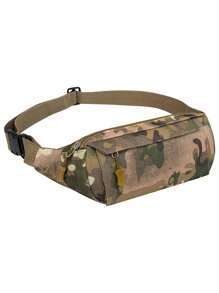 Camouflage Military Wind Waist Bag Mobile Phone Bag Multifunctional Sports Men's Bag Outdoor Camouflage Shoulder Slanting Cross Bag Chest Bag Bag Military Bag - Multicolor - View 4