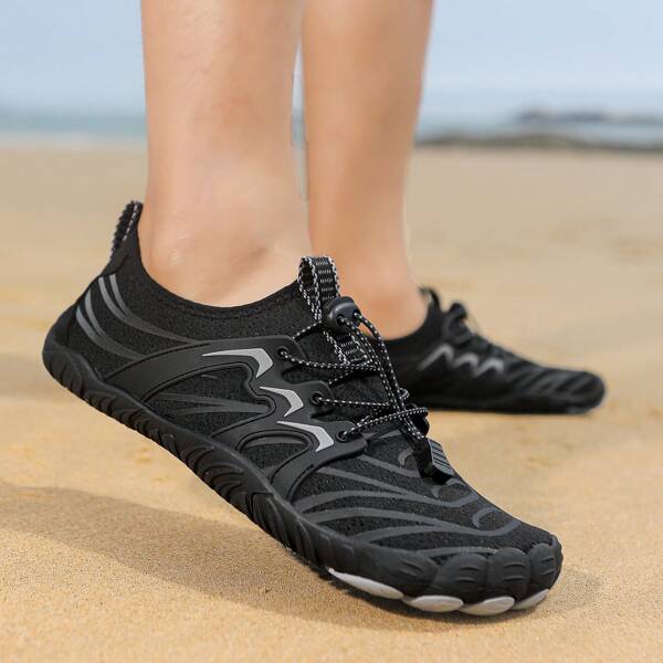 Zapatos versátiles, ligeros y anchos para senderismo, playa, natación, fitness, baile, descalzo y deportes acuáticos